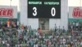 Bursaspor: 3 - Kayserispor: 0