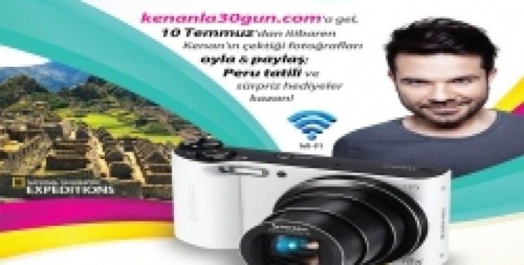 Samsung Smart Camera’nın gözünden Kenan Doğulu ile 30 gün geçirmeye hazır mısın?