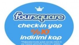 Kırtasiye Dünyası’nda Check-in yapana anında yüzde 10 indirim!