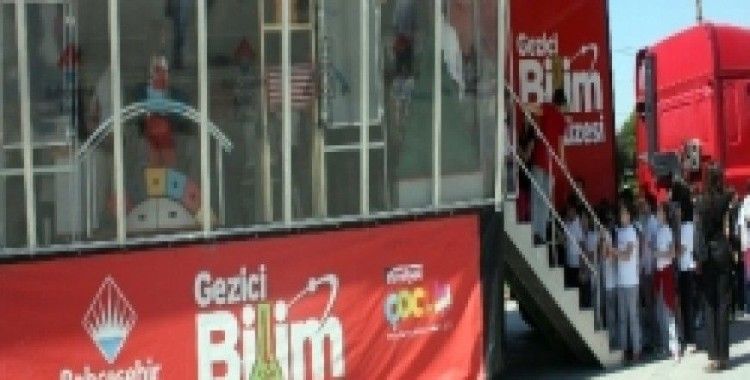 Gezici Bilim Müzesi’ Tır’ı edirne’de