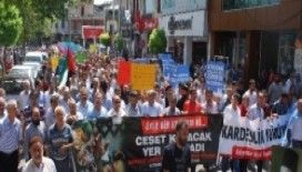 Adıyaman’da Mısır’da ölenler için gıyabi cenaze namazı kılındı