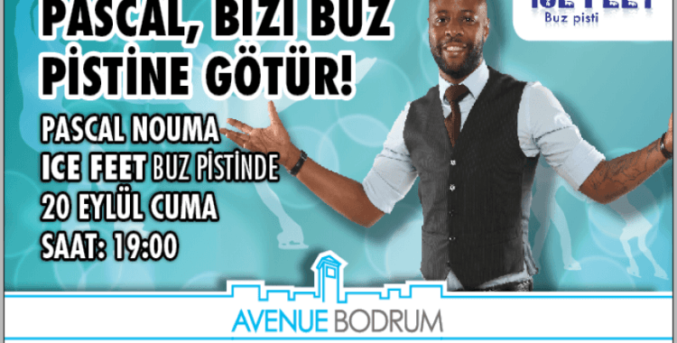 Pascal Nouma ile Buzda Dans Avenue Bodrum AVM’de…