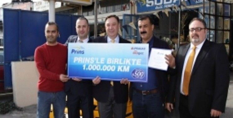 LPG’li taksi 1 milyon kilometre yaptı