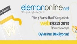 Elemanonline.net, Webrazzi Ödülleri’nde Aday