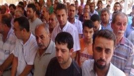 Hatay'da filistinliler için gıyabi cenaze namazı kılındı