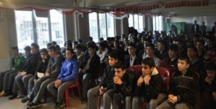 Öğrencilere 'bilim ve teknoloji' konferansı