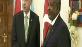 Erdoğan Cibuti’de böyle karışılandı