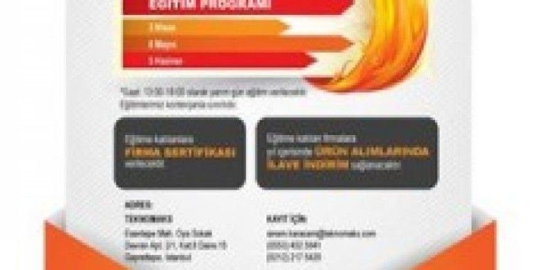 Teknomaks’ın Bosch Yangın Alarm Sistemi eğitimleri başlıyor