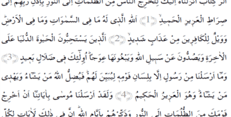 Rüyada İbrahim suresi görmek