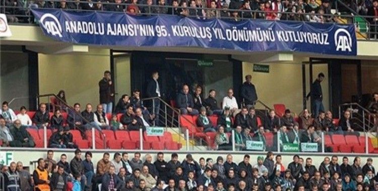 Spor camiası AA'yı unutmadı