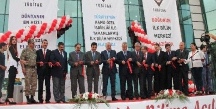 Türkiye'nin 6. Bilim Merkezi Elazığ'da açıldı