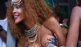 Rihanna Barbados'u yaktı..!