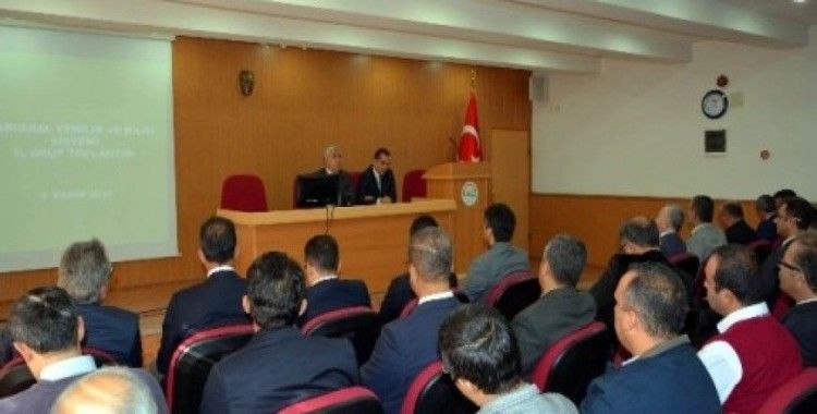 Aydın'da tarımsal yenilik ve bilgi sistemi grup toplantısı yapıldı