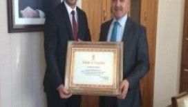 Ak Parti Genel Başkan Yardımcısı Ataş'dan Nevşehir'e tebrik ve teşekkür belgesi