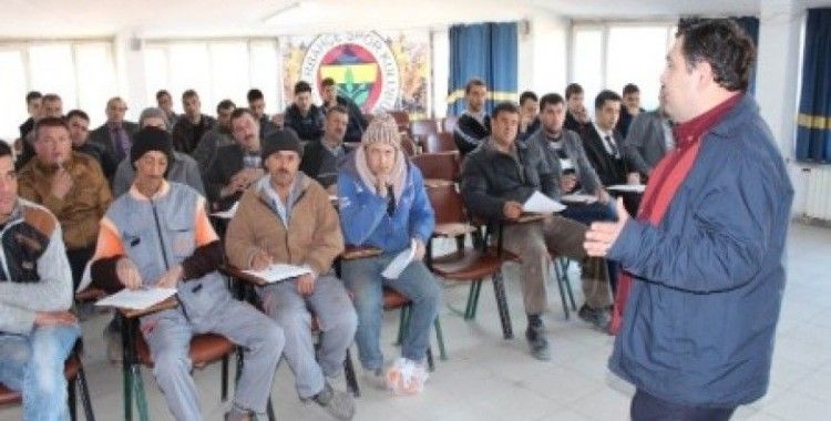 Beyşehir Belediyesi'nde iş sağlığı ve güvenliği semineri