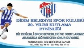 Didim Belediyespor 30. yılını kutlayacak