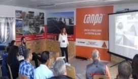 Canpa ve Firestone'dan EPDM membran su yalıtımı eğitimi