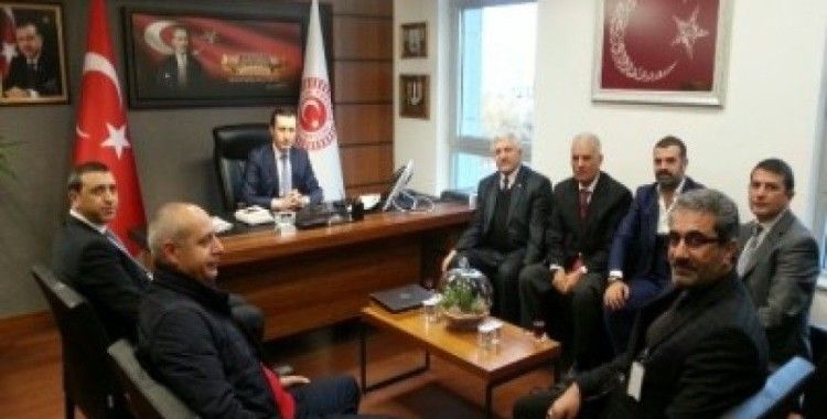 Kars Ardahan Iğdır Dernekler Federasyonu'nun milletvekili ziyaretleri sürüyor