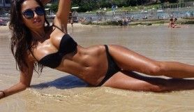 Dilya Diaz, şov yaptı