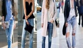 Kadınlar için yeni moda 'Boyfriend Jeans'