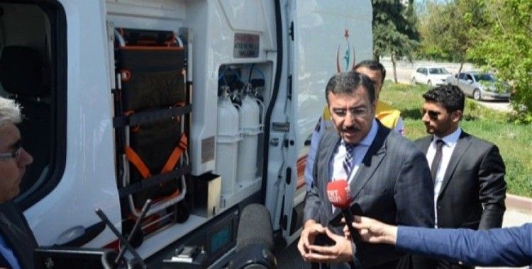 Sağlık Bakanlığı'ndan Malatya'ya 9 ambulans takviyesi