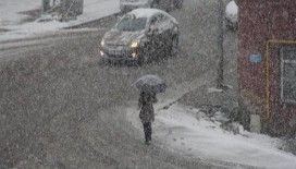 Erzurum ve Kars'ta kar yağışı başladı