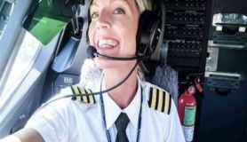 İsveçli pilotun fotoğrafları sosyal medyaya damga vurdu