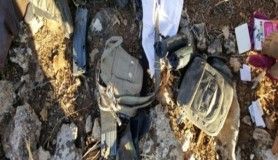 Nusaybin'de imha edilen bomba yüklü traktör