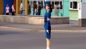 Kuzey Kore'de trafik polisi olmak