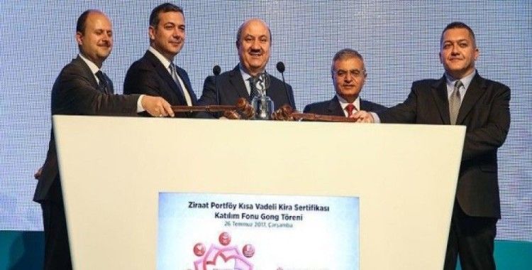 Borsa İstanbul'da gong Ziraat Portföy için çaldı