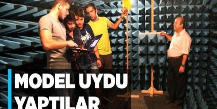 Model uydu yapıp Türkiye birincisi oldular