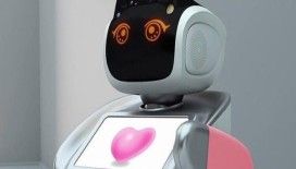 Fuar ziyaretçilerini insansı robot 'Sanbot' karşılayacak