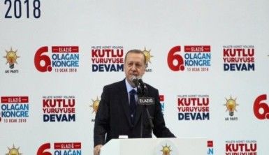 Erdoğan, Afrin'i başlarına yıkacağız