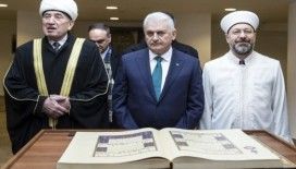 Başbakan Yıldırım, Minsk Camii'ni ziyaret etti 