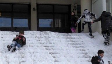 Yurttan kış manzalaraları