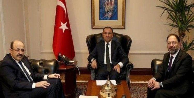 Bozdağ, Erbaş ve YÖK Başkanı Saraç ile görüştü