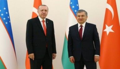 Erdoğan Özbek mevkidaşıyla görüştü