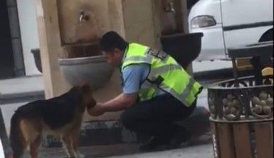 Türk Polisi'nin merhameti