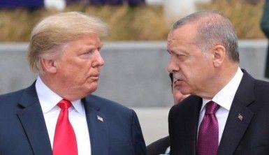 Erdoğan'la Trump telefonda görüştü