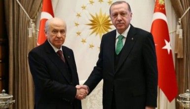 Erdoğan ile Bahçeli görüştü