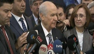 Bahçeli'den 'ittifak' açıklaması