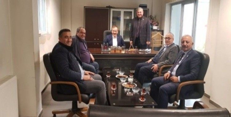 Aksaray’dan gelen heyet Başkan Fırat ile bir araya geldi