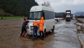 Tire'de sel felaketi, bölgede kriz masası kuruldu