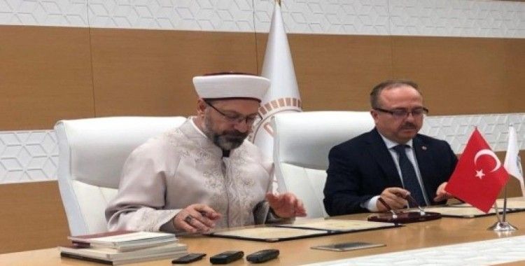 Türkiye Diyanet Vakfı ve Türkiye Maarif Vakfı arasında iş birliği protokolü