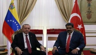 Erdoğan'dan Maduro'ya destek