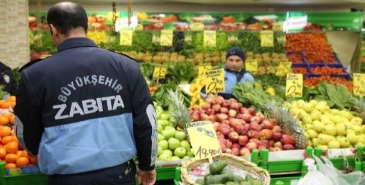 ​Mardin Büyükşehir Belediyesi'nden sebze hali ve market denetimi