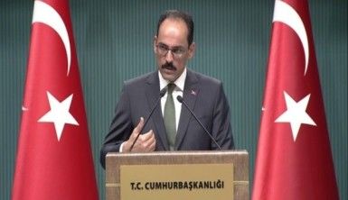 Kalın'dan Macron'un skandal kararına cevap