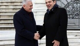 Binali Yıldırım, Yunanistan Başbakanı Çipras ile bir araya geldi