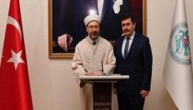 Diyanet İşleri Başkanı Erbaş Erzincan’da