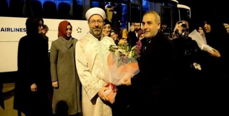 Diyanet İşleri Başkanı Prof. Dr. Ali Erbaş Erzincan’a geldi